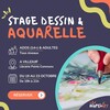 Stage dessin & aquarelle - Vacances Toussaint